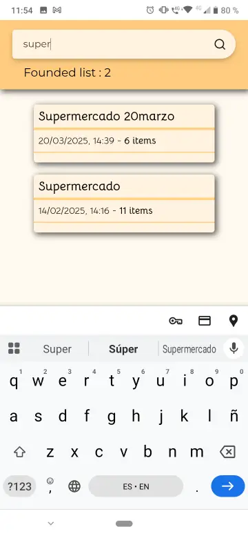 Captura de pantalla del proyecto